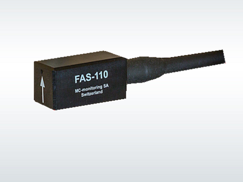 Sensorkopf eines faseroptischen Beschleunigungsssensor