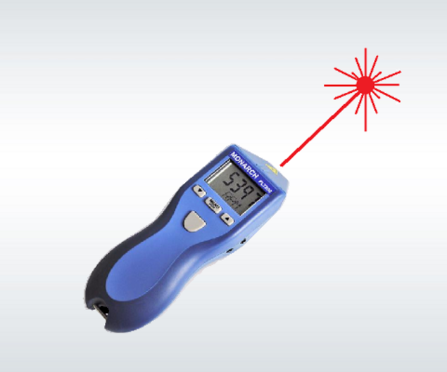 PLT-200 Laser Drehzahlmessung arbeiten Lasern Klasse 2