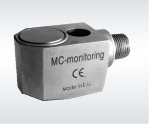 Beschleunigungssensor für Wasserkraftsensoren mit radialem Kabelabgang