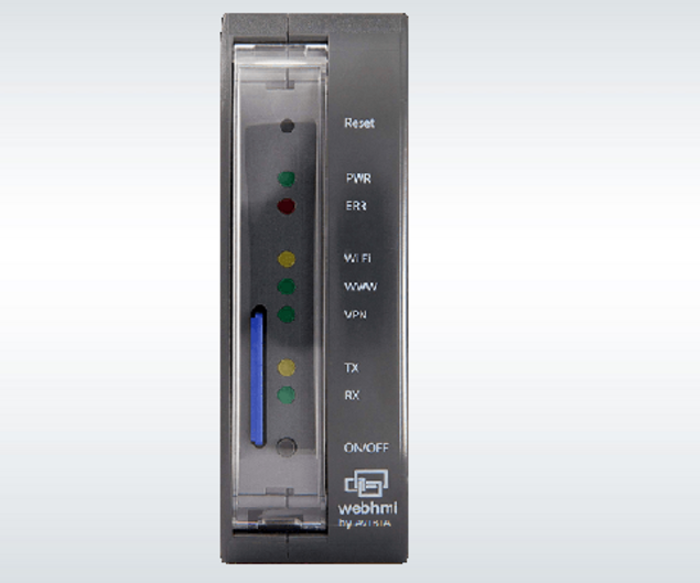 WebHMI speichert Messwerte und zeigt diese im Trend an