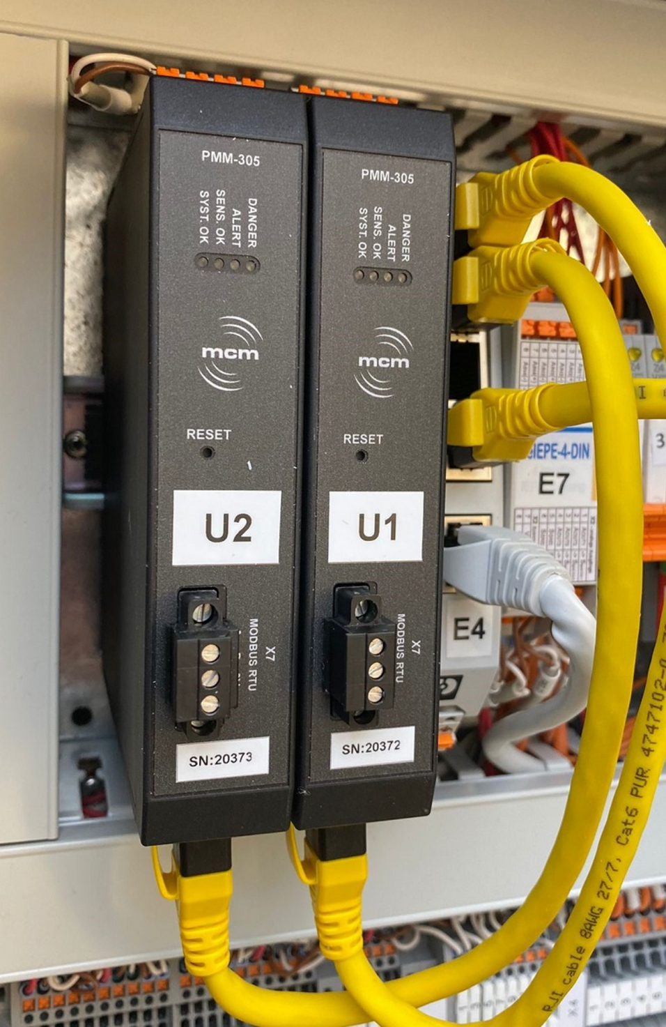 PMM-305 4-kanaliges System für die Hutschienenmontage