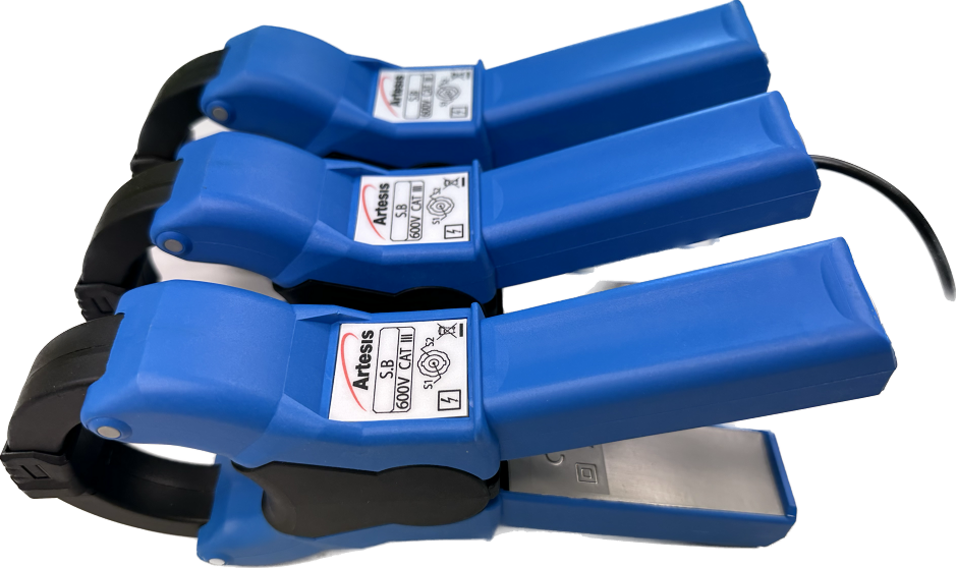 Stromzangen erleichtern die Arbeit mit der mobilen Motorstromanalyse AMTpro