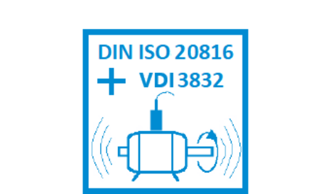 Maschinenüberwachung nach ISO 10816 mit gleichzeitiger Wälzlagerdiagnose nach DIN 3832