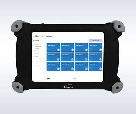 AMTpro mobile Motorstromanalyse ist leicht bedienbar
