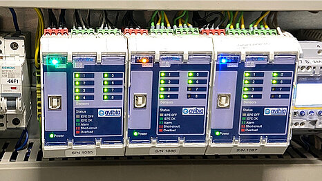 Überwachung von unzulässigen Schwingungen an Gasmotoren